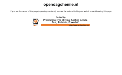 opendagchemie.nl