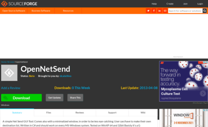 opennetsend.sourceforge.net
