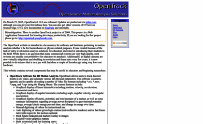 opentrack.sourceforge.net