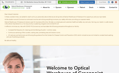 opticalwarehouseny.com