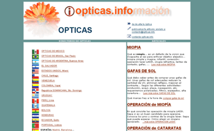 opticas.info