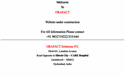 orafact.com