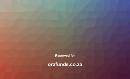orafunds.co.za