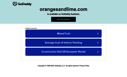orangesandlime.com