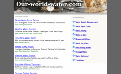 our-world-water.com