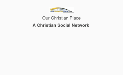 ourchristianplace.com