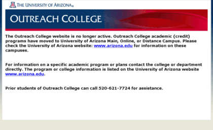 outreachcollege.arizona.edu
