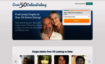 Dating-websites für menschen über 50, die kostenlos sind