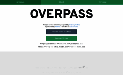 overpassfont.org