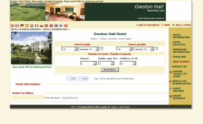 owston-hall-doncaster.hotel-rez.com
