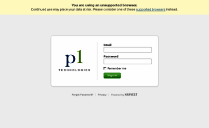 p1technologies.harvestapp.com