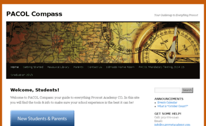 pacolcompass.provostacademy.com
