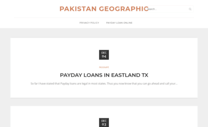 pakistangeographic.com