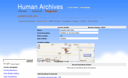 pamilaalex.humanarchives.org