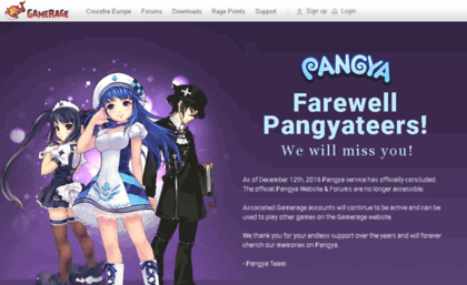 pangya.gamerage.com