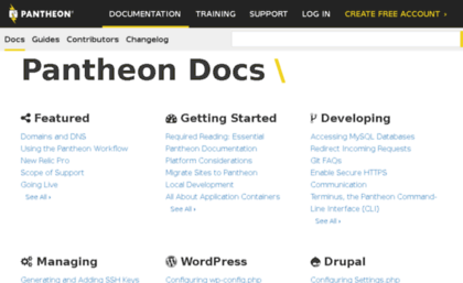 pantheon-systems.desk.com