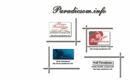 paradicsom.info