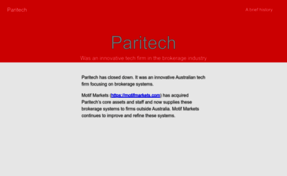 paritech.com