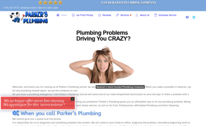 parkersplumbing.com