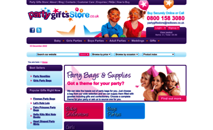 partygiftsstore.co.uk