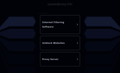 passedproxy.info
