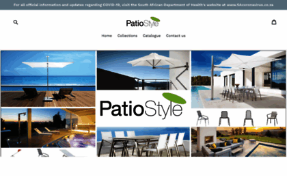 Patiostyle Co Za Website Patio Outdoor Furniture Designer