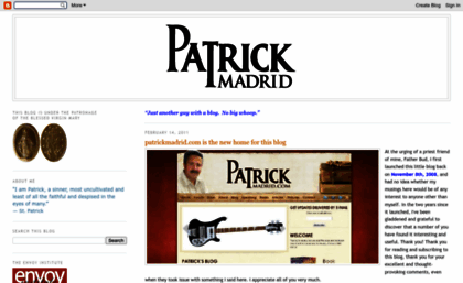 patrickmadrid.blogspot.com