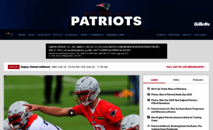 patriots.com