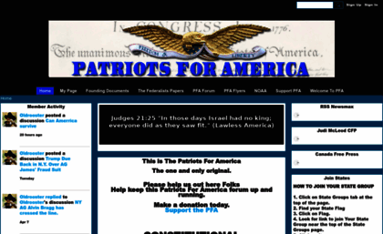 patriotsforamerica.ning.com
