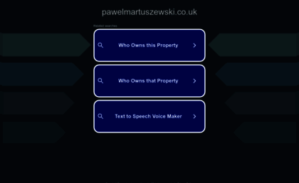 pawelmartuszewski.co.uk