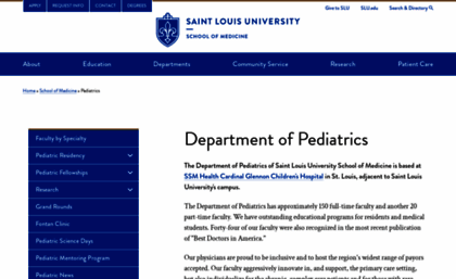 pediatrics.slu.edu