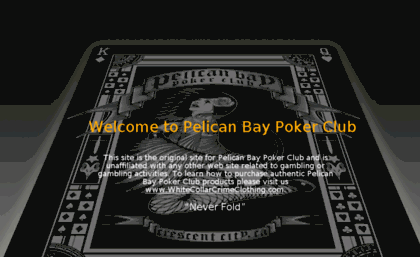 pelicanbaypokerclub.com