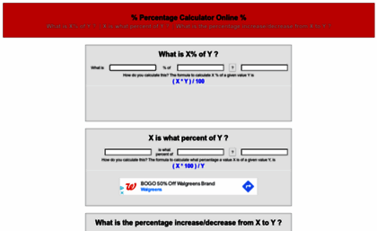 percentagecalculator.eu