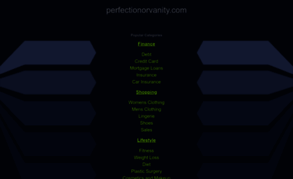 perfectionorvanity.com