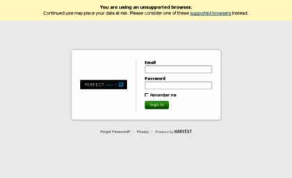 perfectsearch.harvestapp.com
