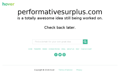 performativesurplus.com
