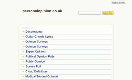 personalopinion.co.uk