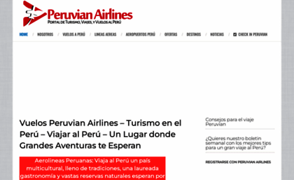 peruvianairlines.com