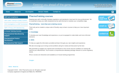 pharma-training-courses.com