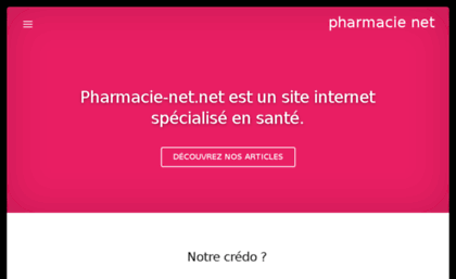 pharmacie-net.net