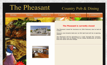 pheasantcountrypub.com