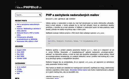 phpblog.sk