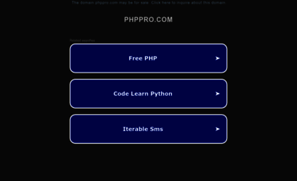 phppro.com