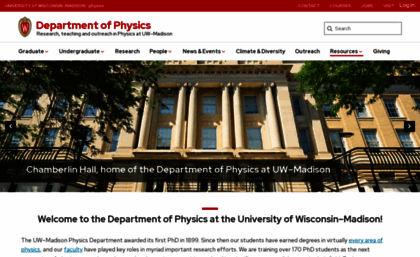physics.wisc.edu