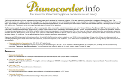 pianocorder.info