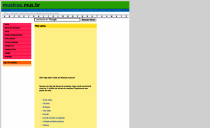 pitty.musicas.mus.br