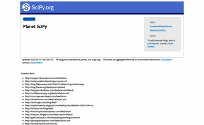 planet.scipy.org
