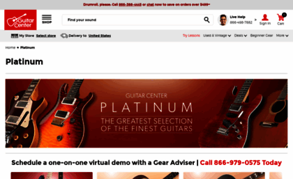 platinum.guitarcenter.com