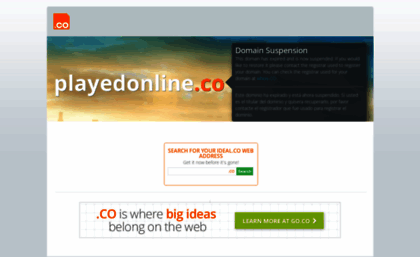 playedonline.co