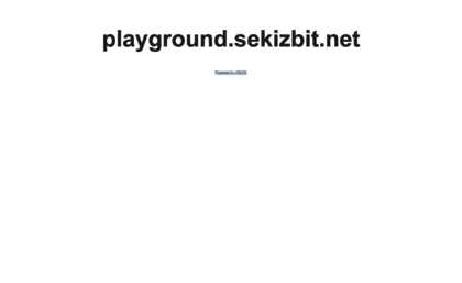playground.sekizbit.net